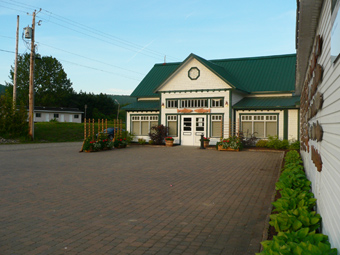 The museum's front entrance.