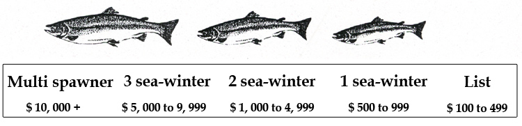 Fish donation information.