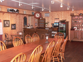 A picture of the Lady Amherst Tea Room.