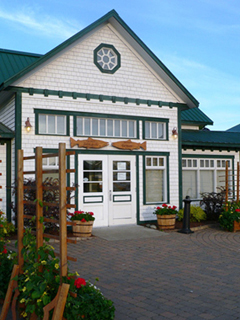 The museum's front entrance.